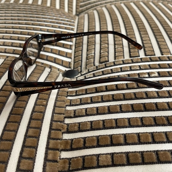 Prada Rhinestone Prescription Glasses - Picture 6 of 8